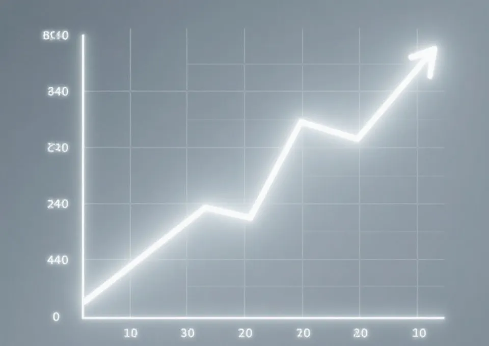 走势折线图示意图